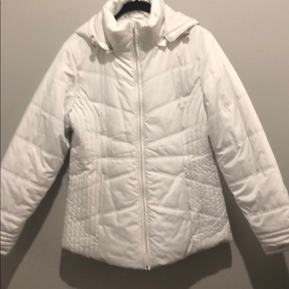 White Puffer Jacket